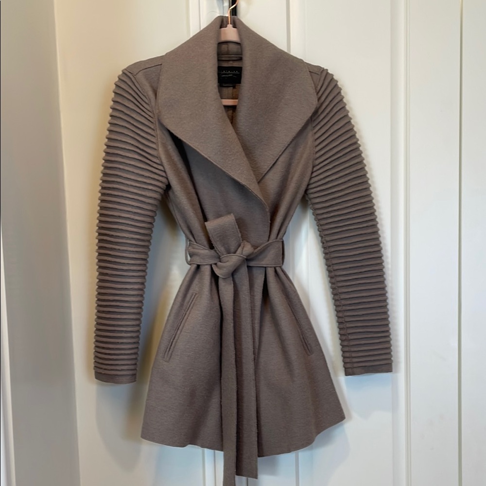 Sentaler Taupe Belted Jacket